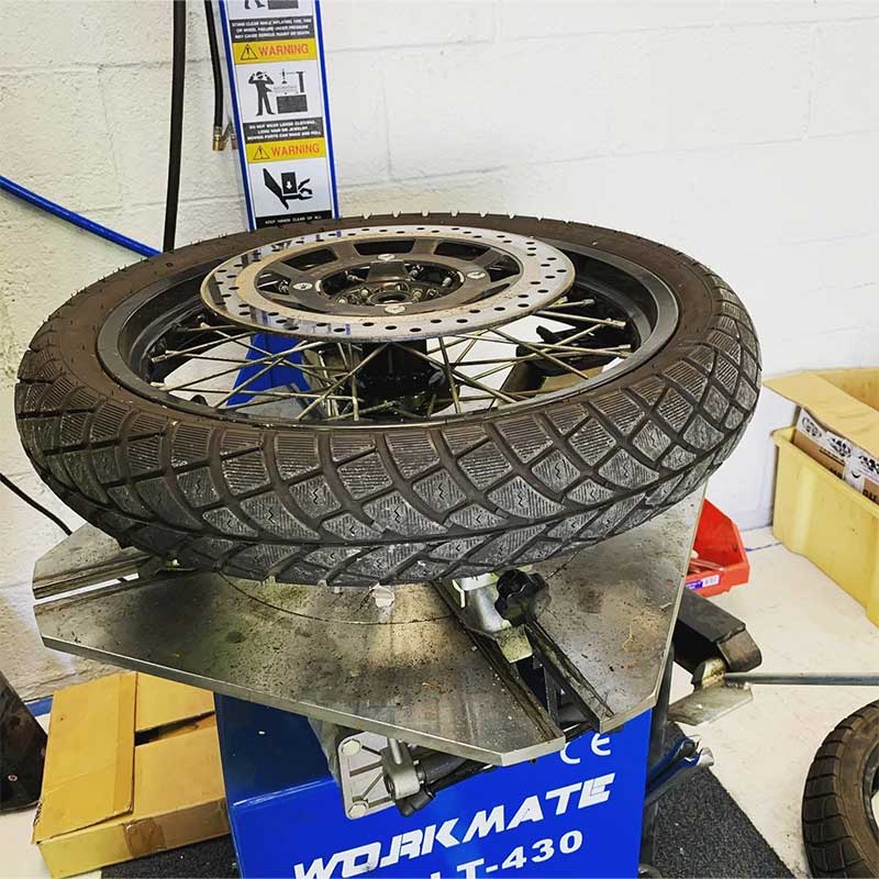 Motorbike Tyre Replacement Adelaide